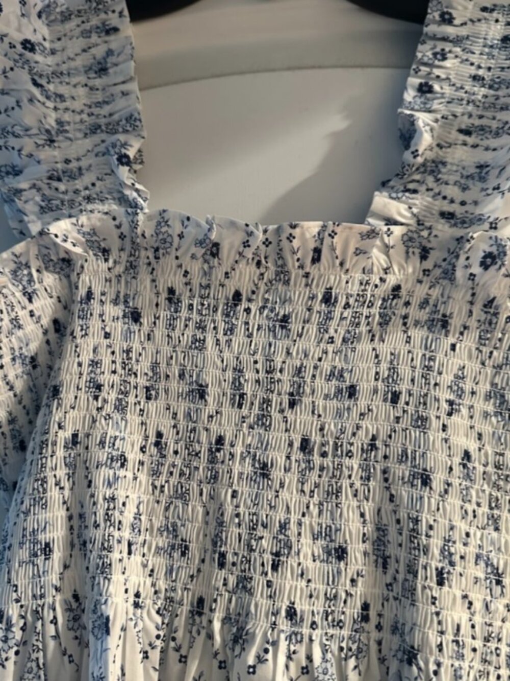 NWT Hill House Ellie Nap Dress-Blue Vine - Picture 5 of 5